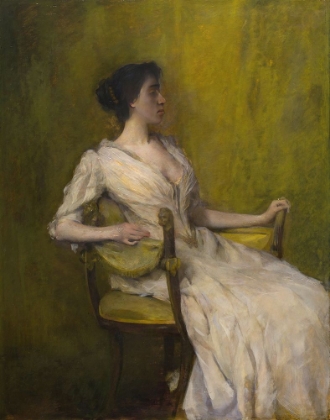 Picture of LADY IN WHITE CA 1901