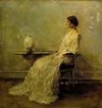 Picture of LADY IN WHITE NO 2 CA 1910
