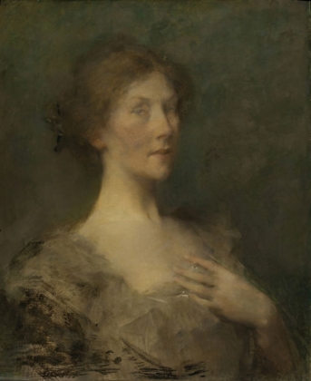 Picture of PORTRAIT OF A LADY CA 1895