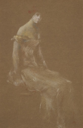 Picture of PORTRAIT OF A LADY IN PINK #3