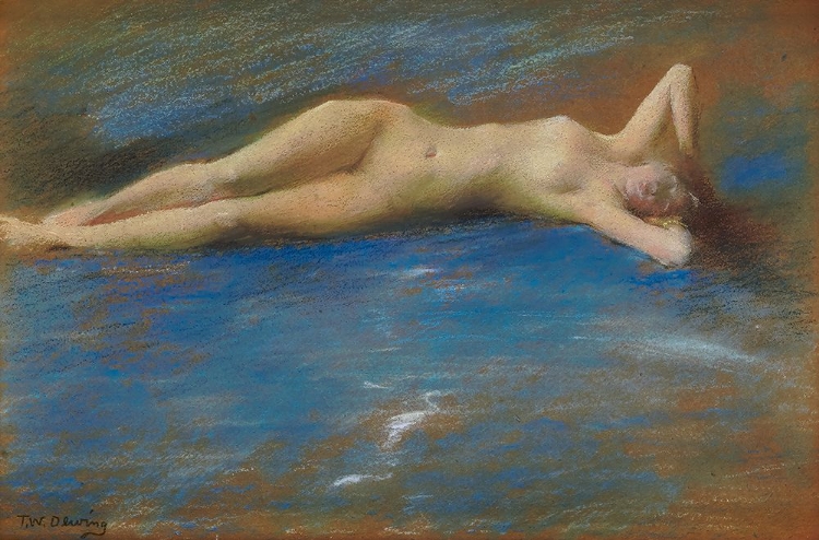 Picture of RECLINING NUDE FIGURE OF A GIRL