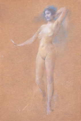 Picture of STANDING NUDE FIGURE OF A GIRL