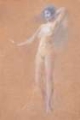 Picture of STANDING NUDE FIGURE OF A GIRL