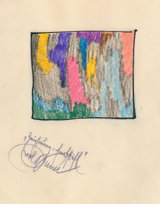 Picture of ZEICHNUNG FARBSTIFT 1923