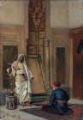 Picture of A MUSICIAN AND A GUARDSMAN IN AN ORIENTAL INTERIOR
