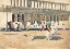 Picture of CAFFE FLORIAN IN VENICE 1898