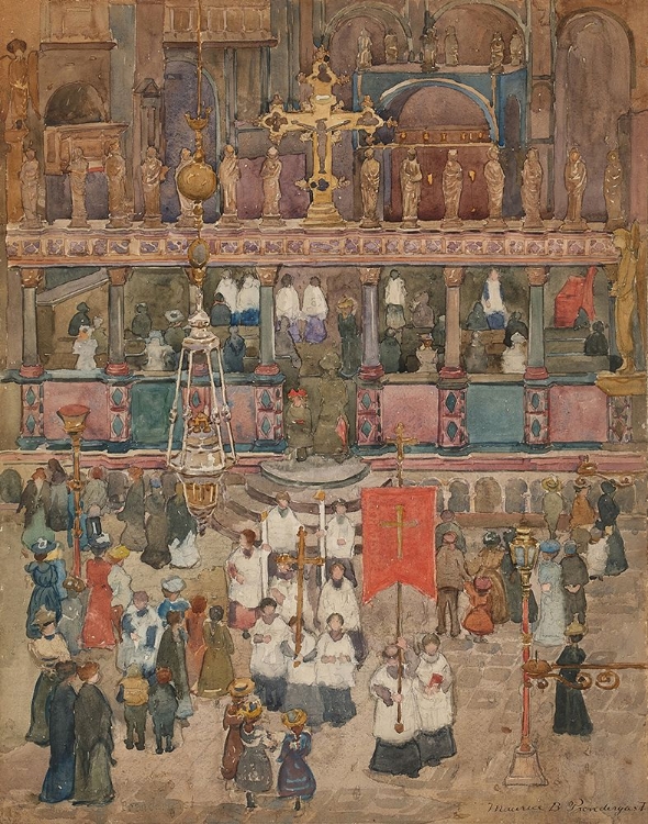 Picture of EASTER PROCESSION, ST. MARKS 1898