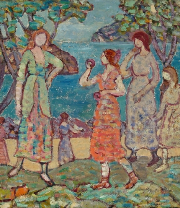 Picture of GIRLS AT THE INLET 1918