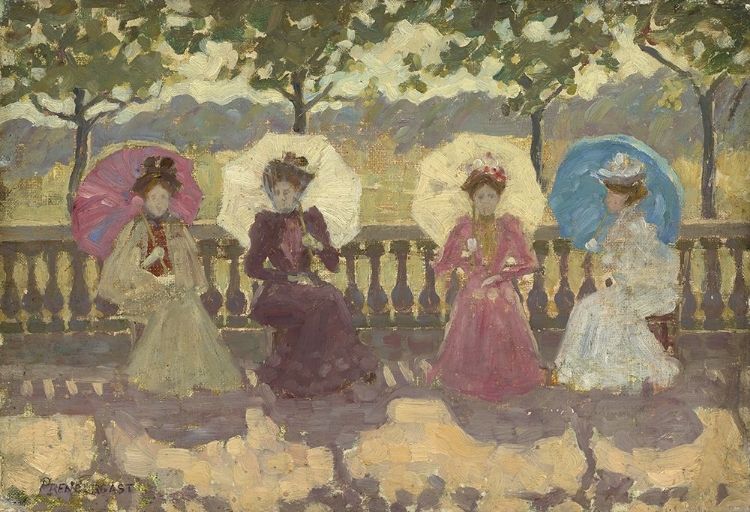 Picture of IN THE PARK PARIS 1891