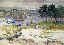 Picture of INLET WITH SAILBOAT, MAINE 1913