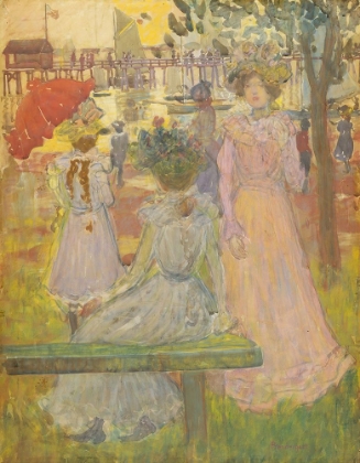 Picture of LATE AFTERNOON, SUMMER 1900