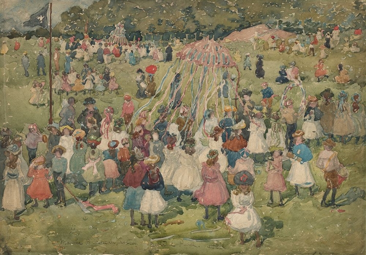 Picture of MAY DAY, CENTRAL PARK 1901
