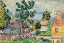 Picture of NEW ENGLAND COASTAL VILLAGE 1915