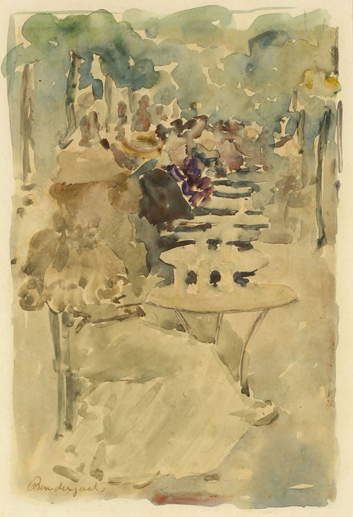 Picture of OUTDOOR CAFE 1892