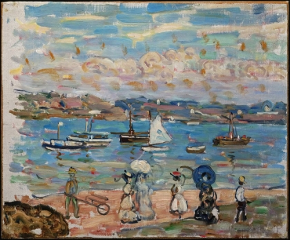 Picture of PROMENADE BY THE SEA 1912