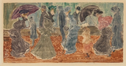 Picture of RAINY DAY, BOSTON 1895