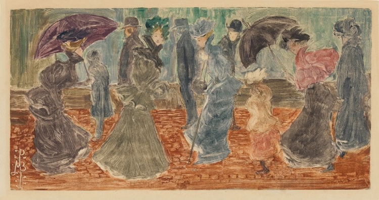 Picture of RAINY DAY, BOSTON 1895