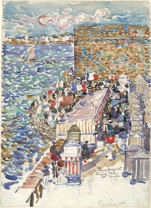 Picture of RISING TIDE, ST. MALO 1907