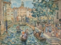 Picture of SCENE OF VENICE 1911