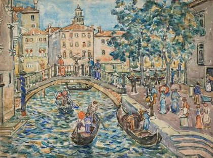 Picture of SCENE OF VENICE 1911