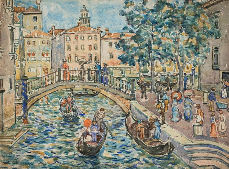 Picture of SCENE OF VENICE 1911