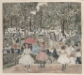 Picture of THE MALL, CENTRAL PARK 1900