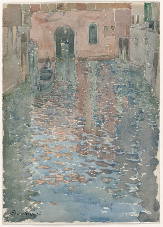 Picture of VENETIAN CANALS 1898