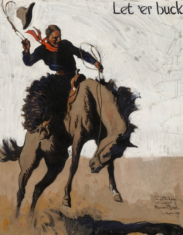 Picture of LET ‘ER BUCK! PENDLETON ROUND UP 1913