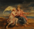 Picture of ALLEGORY OF FORTUNE AND VIRTUE 17TH CENTURY