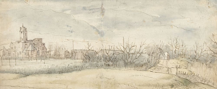 Picture of VIEW OF CRAYENHOF CASTLE IN ZWIJNDRECHT 1606