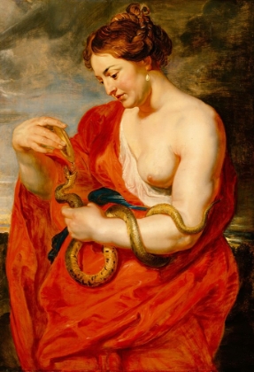 Picture of HYGEIA, GODDESS OF HEALTH 1615