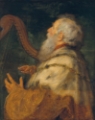 Picture of KING DAVID PLAYING THE HARP 1616