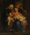Picture of THE HOLY FAMILY WITH SAINT ELIZABETH AND SAINT JOHN