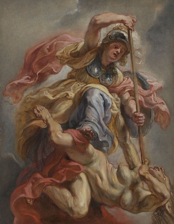Picture of MINERVA OVERCOMING IGNORANCE 1632
