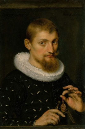 Picture of PORTRAIT OF A MAN, POSSIBLY AN ARCHITECT OR GEOGRAPHER 1597