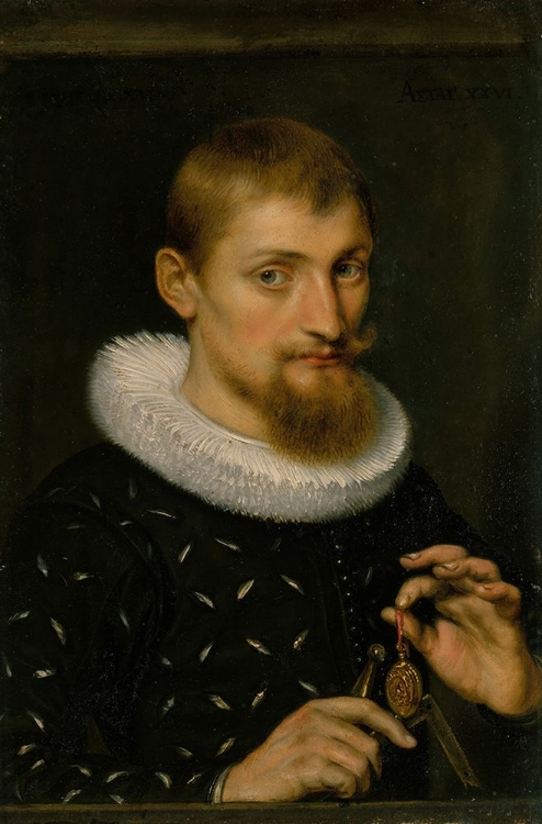 Picture of PORTRAIT OF A MAN, POSSIBLY AN ARCHITECT OR GEOGRAPHER 1597