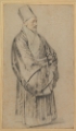 Picture of PORTRAIT OF NICOLAS TRIGAULT IN CHINESE COSTUME 1617