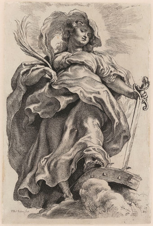 Picture of SAINT CATHERINE OF ALEXANDRIA