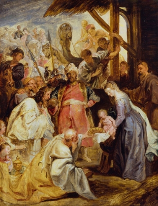 Picture of THE ADORATION OF THE MAGI 1624