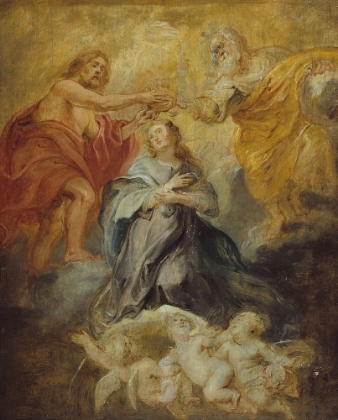 Picture of THE CORONATION OF THE VIRGIN 1632