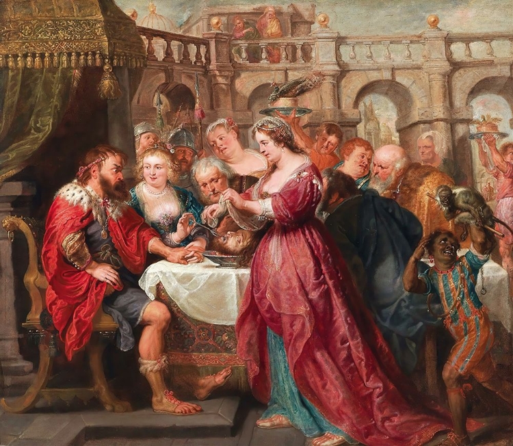 Picture of THE FEAST OF HEROD 1638