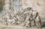 Picture of THE GARDEN OF LOVE RIGHT PORTION 1633