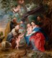 Picture of THE HOLY FAMILY UNDER AN APPLE TREE 1632