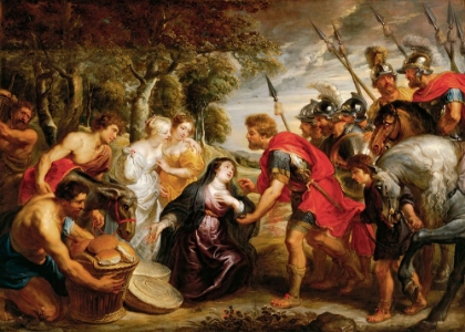 Picture of THE MEETING OF DAVID AND ABIGAIL 1625