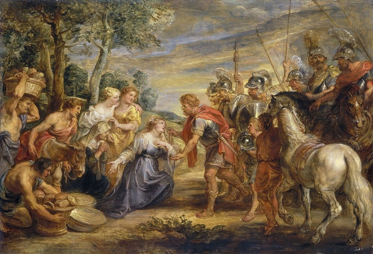Picture of THE MEETING OF DAVID AND ABIGAIL 1630