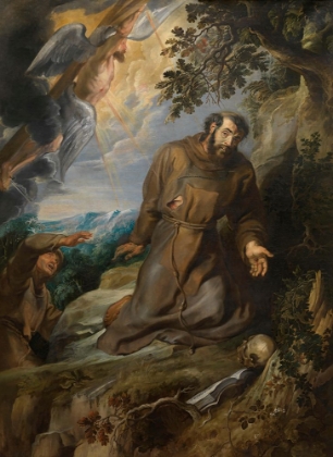 Picture of THE STIGMATISATION OF SAINT FRANCIS OF ASSISI 1633