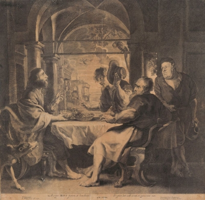 Picture of THE SUPPER AT EMMAUS 1638
