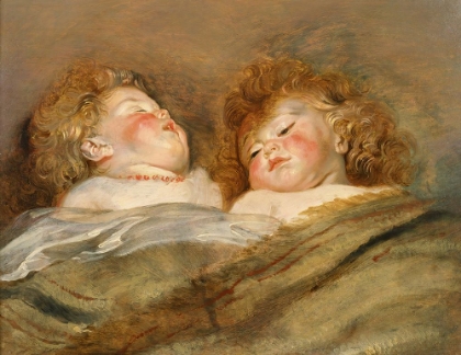 Picture of TWO SLEEPING CHILDREN