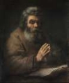 Picture of AN ELDERLY MAN IN PRAYER C1660