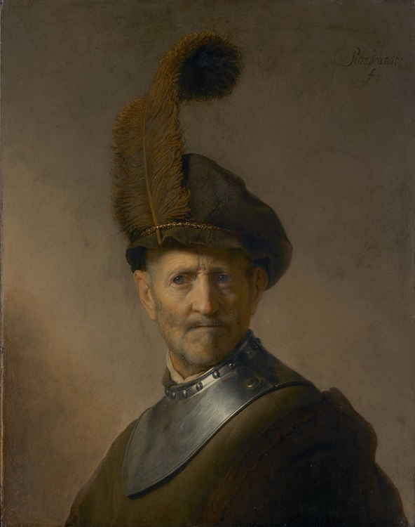 Picture of AN OLD MAN IN MILITARY COSTUME 1630